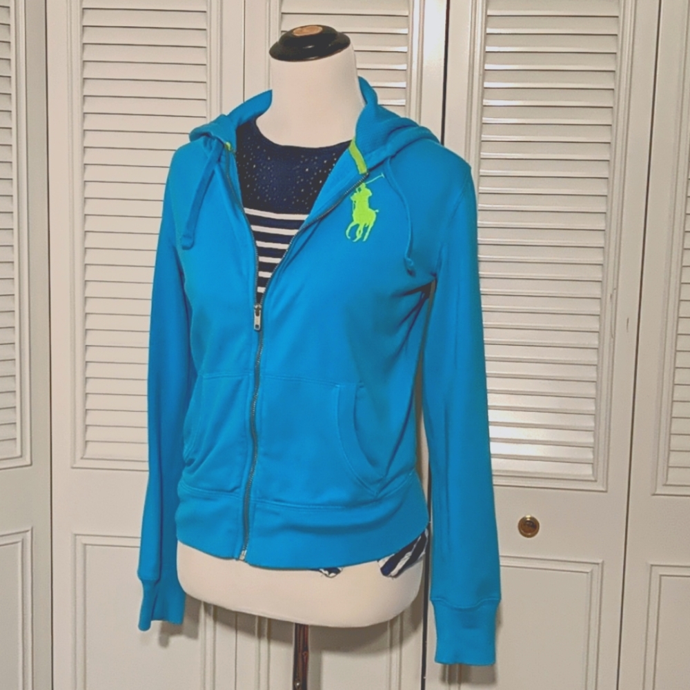 Ralph Lauren Blue Zip Up